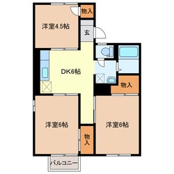 掛川駅 徒歩15分 2階の物件間取画像